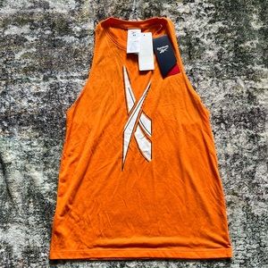 Racerback Reebok Orange Tank Top